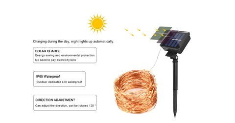 LED Outdoor Solar Lamp