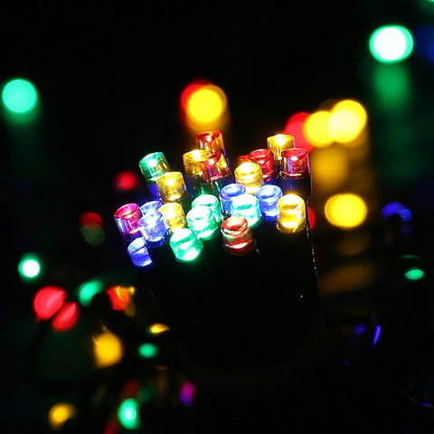 22 M 200LED Solar Fairy Lights String Waterproof