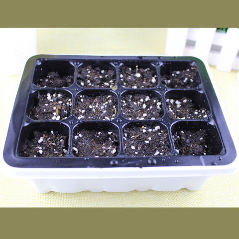 12 Grids Plastic Nursery Pots Planting Seed