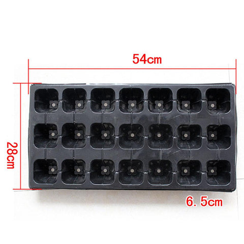 10Pcs Plastic Nursery Pots Planting Seed