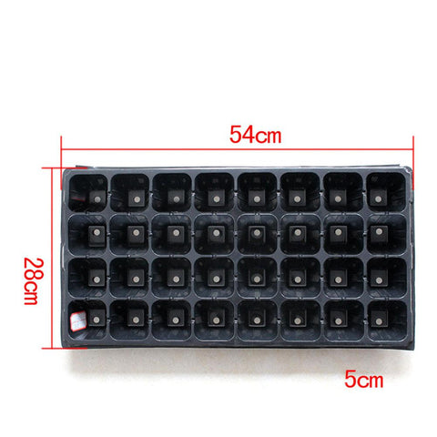 10Pcs Plastic Nursery Pots Planting Seed