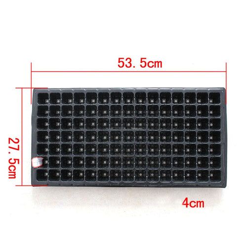 10Pcs Plastic Nursery Pots Planting Seed