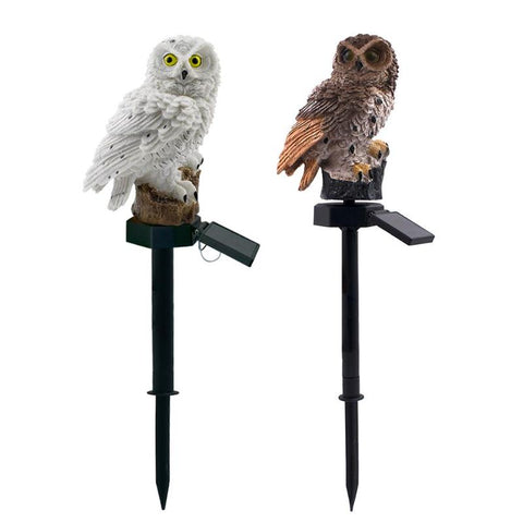 Owl Solar Light Solar LED Panel Owl Waterproof