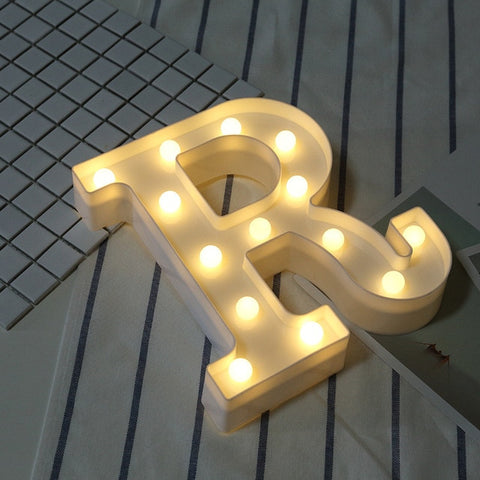 Luminous LED Letter Night Light Creative