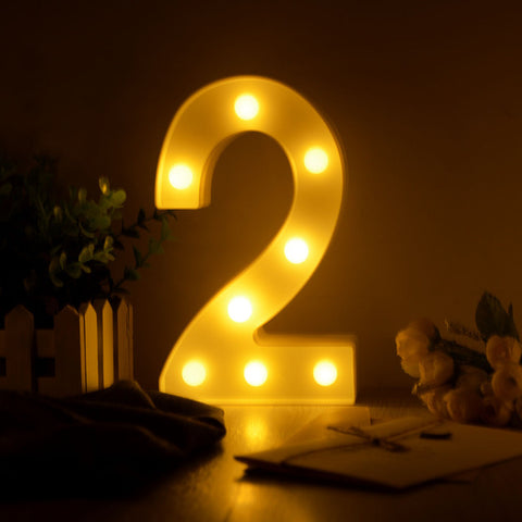 Luminous LED Letter Night Light Creative