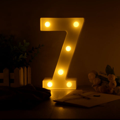 Luminous LED Letter Night Light Creative