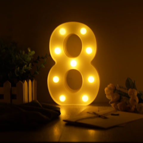 Luminous LED Letter Night Light Creative