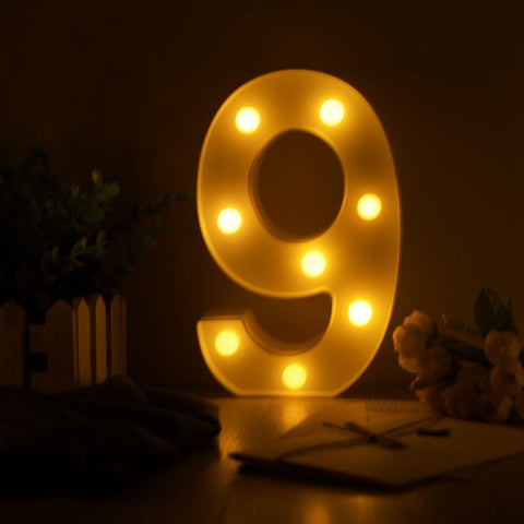 Luminous LED Letter Night Light Creative